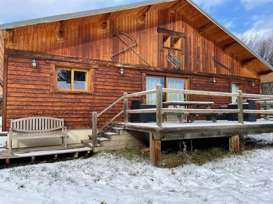 Chalet Familial - Pyrenees, Au Coeur Des 3 Stations La Cabanasse Exterior foto