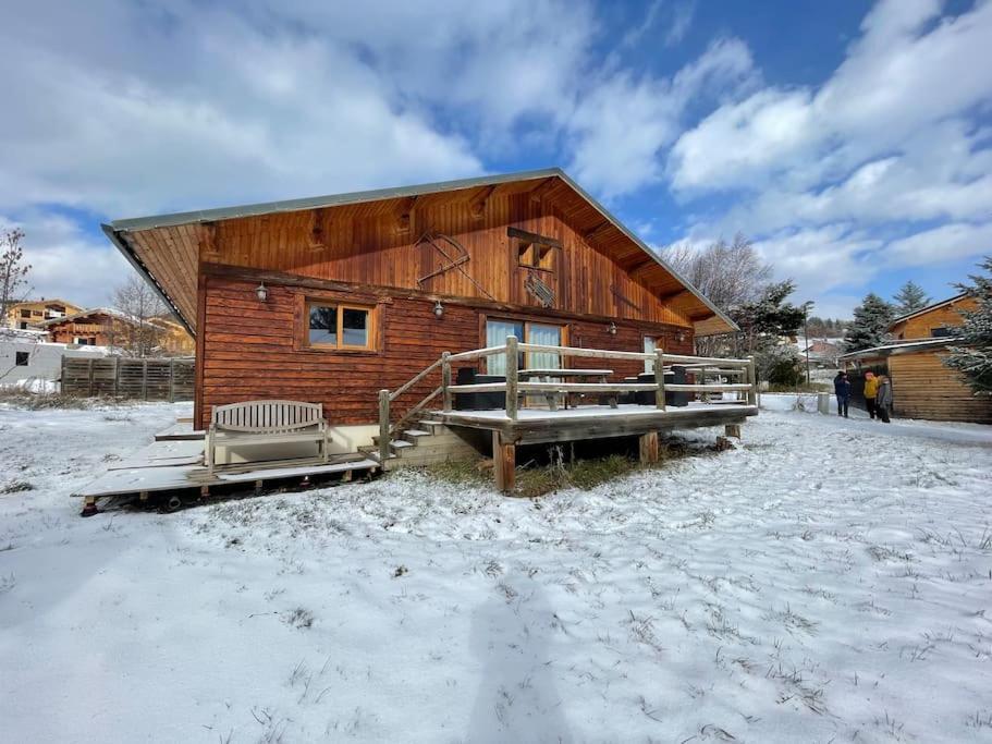 Chalet Familial - Pyrenees, Au Coeur Des 3 Stations La Cabanasse Exterior foto