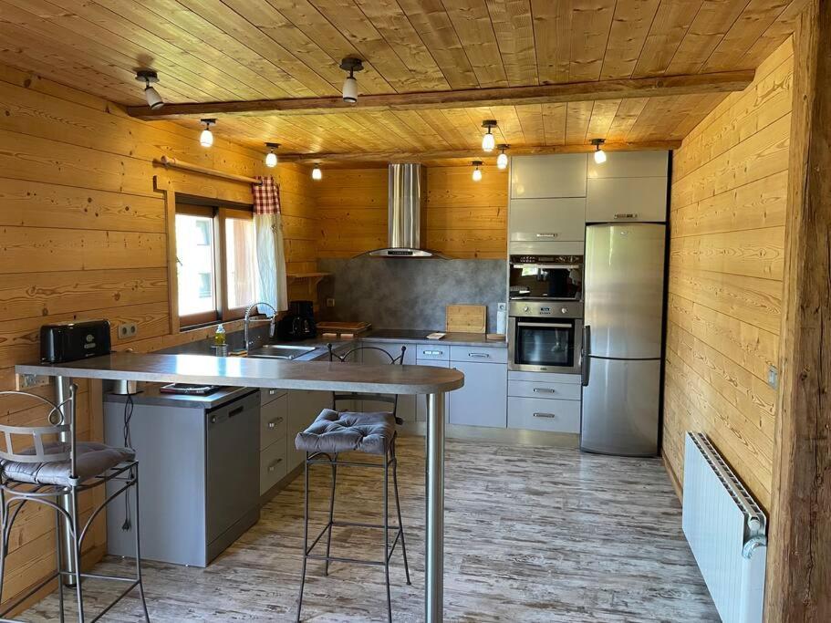 Chalet Familial - Pyrenees, Au Coeur Des 3 Stations La Cabanasse Exterior foto